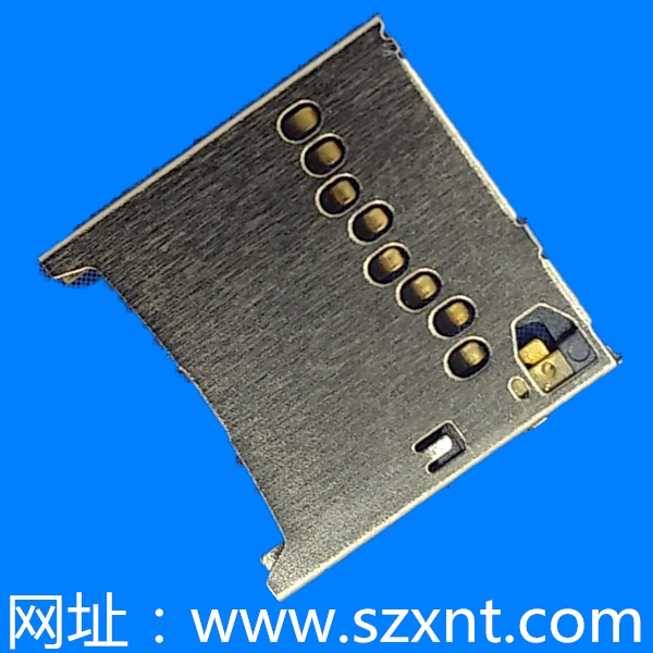 TF 超薄卡座 1.32高 帶CD PIN